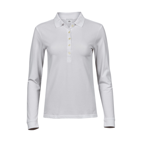 Tee Jays | Luxury women's polo shirt LS Stretch